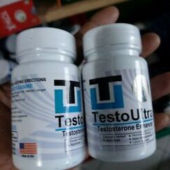 Фото упаковок з таблетками Testo Ultra для підвищення лібідо, огляд препарату від Вільяма з Ліверпуля